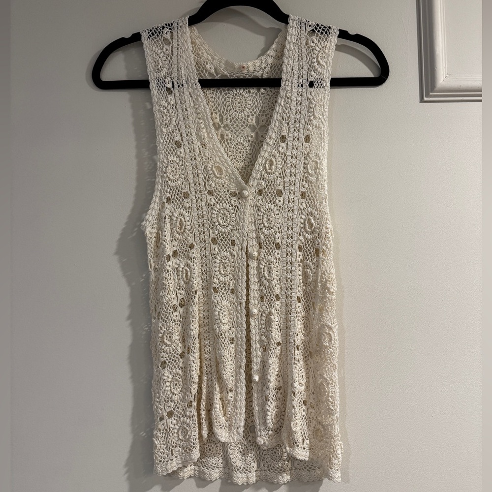 Crochet vest Medium